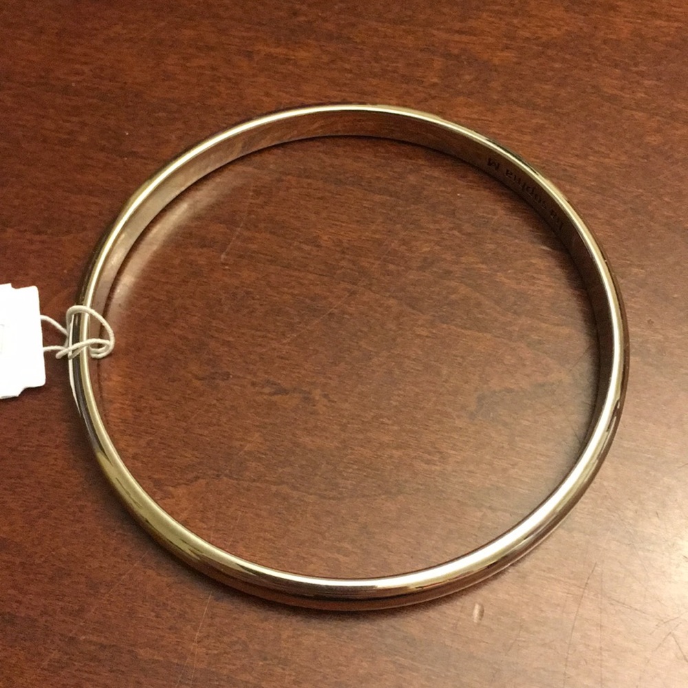 Lia Sophia Silver Bangle Bracelet